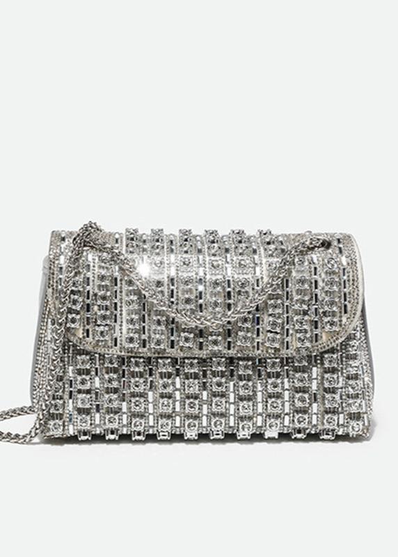 Celeste - Rhinestone Crystal Evening Clutch