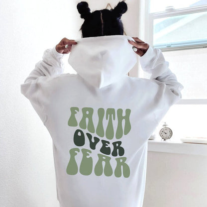 Faith Over Fear - Graphic Hoodie