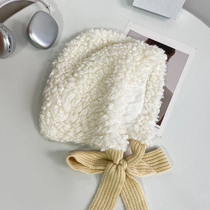 Oversized Tied Beanie Hat