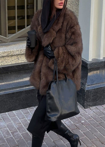 Luxe Faux Fur Statement Jacket