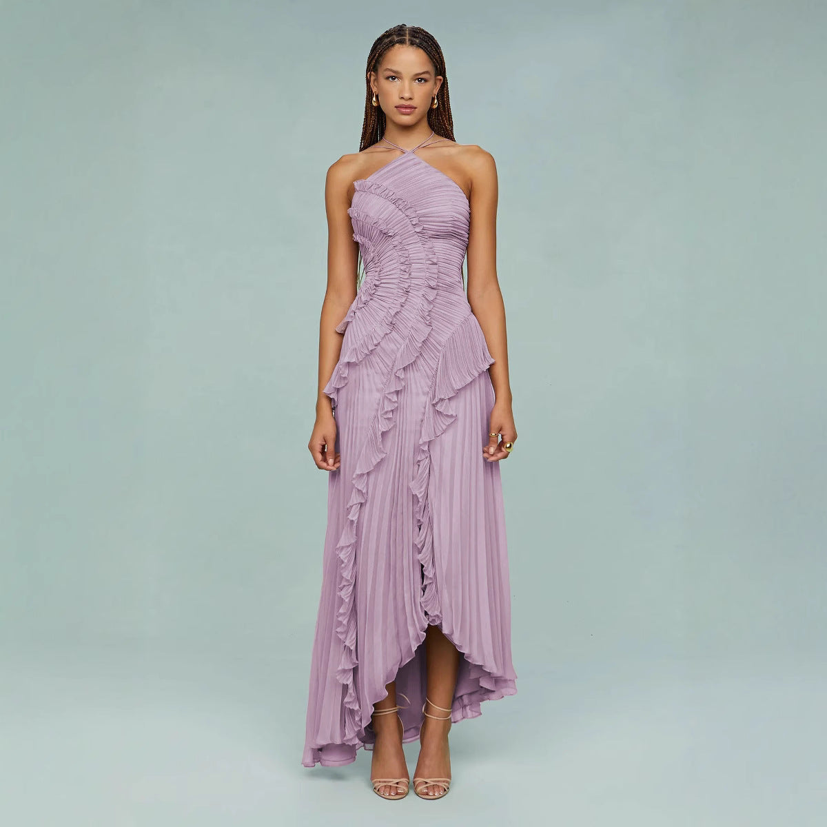 Ivyl Sienna | Elegant Ruffle Dress – Classylooker