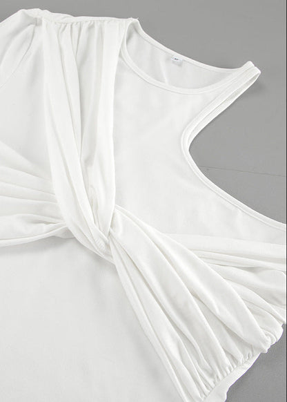 Bold Twist - Asymmetrical One-Sleeve Top