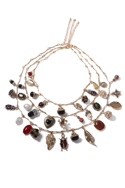 Three-Pack Multi Gemstone Necklace Set