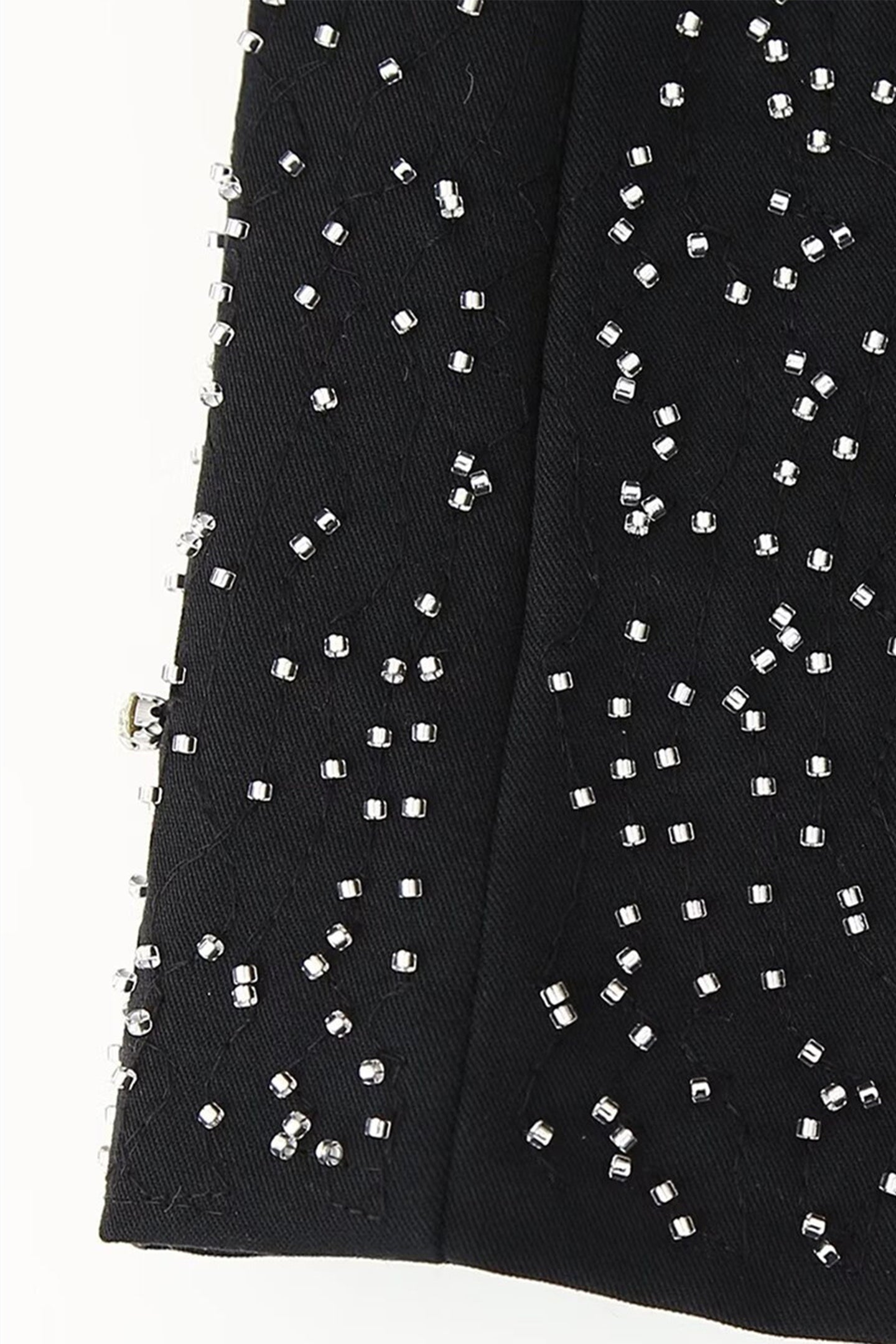 Cornelia Rhinestone Embellished Blazer & Shorts Set