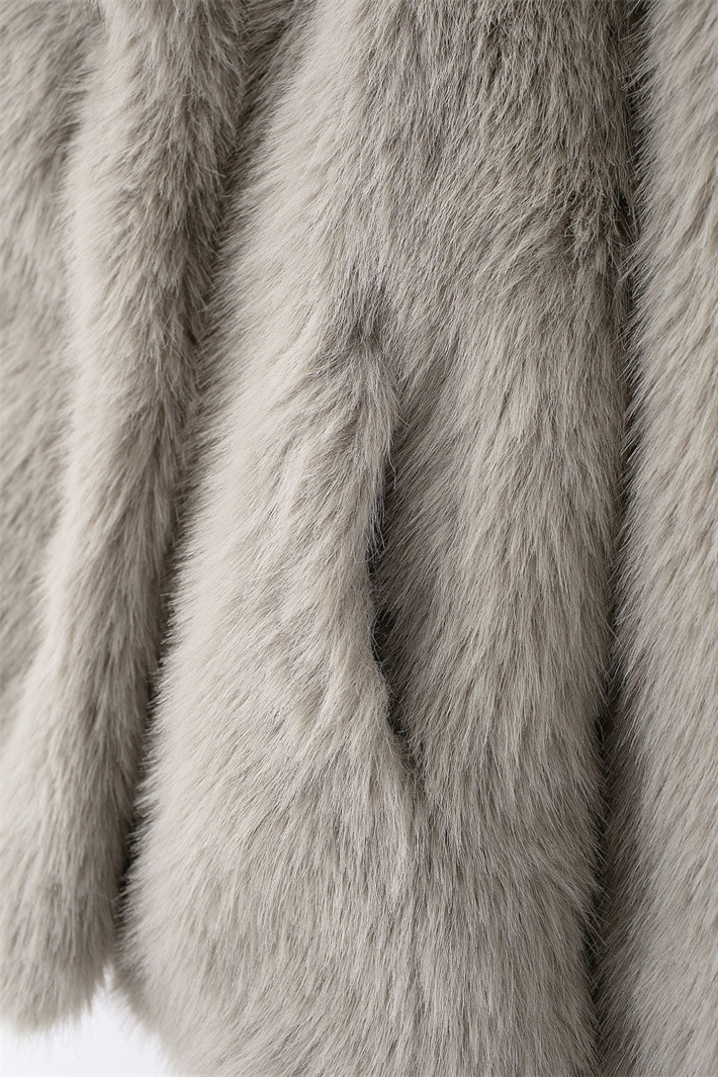 Enid Faux Fur Shawl Collar Jacket