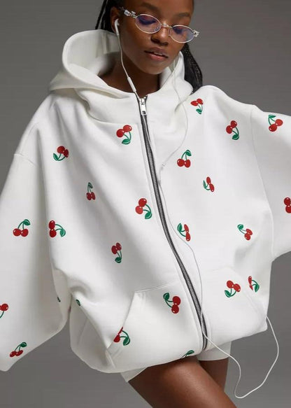 Cherry Bliss Oversized Hoodie