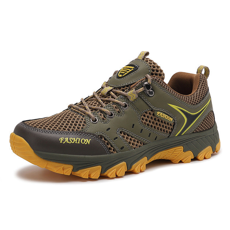 Women's Breathable Mesh Running Sneakers With Secure Lace Up Fit