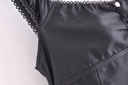 Gray - Sexy Ultra-Short Body-Hugging Dress