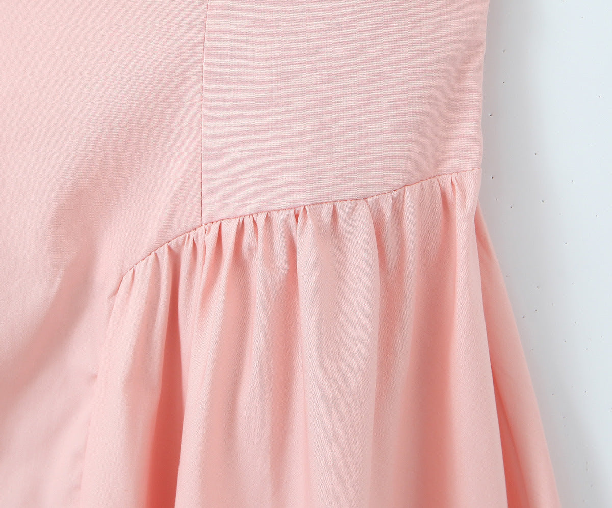 Pink - Hot Girl Sexy Spaghetti Strap Dress