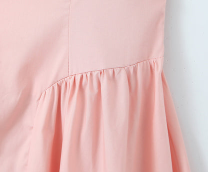 Pink - Hot Girl Sexy Spaghetti Strap Dress