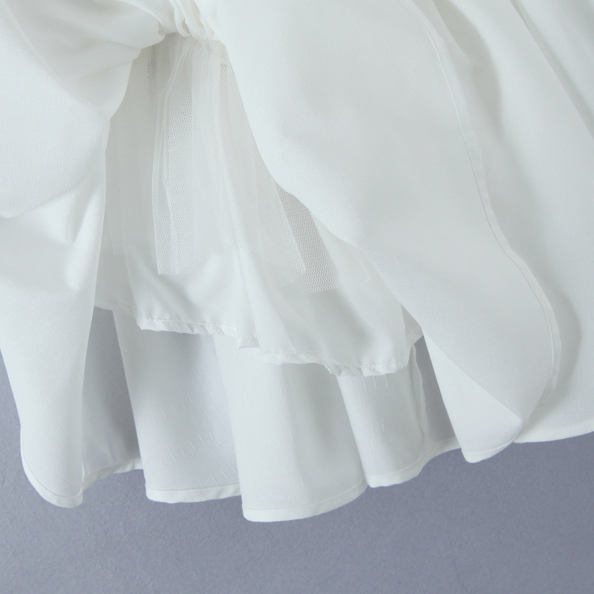 White – Waist-Cinching Camisole Slim Dress