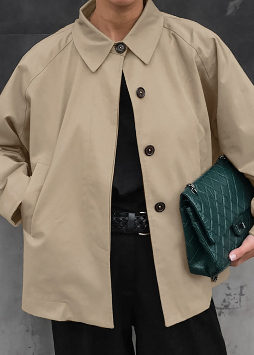 Urban Ease - Cropped Trench Jacket