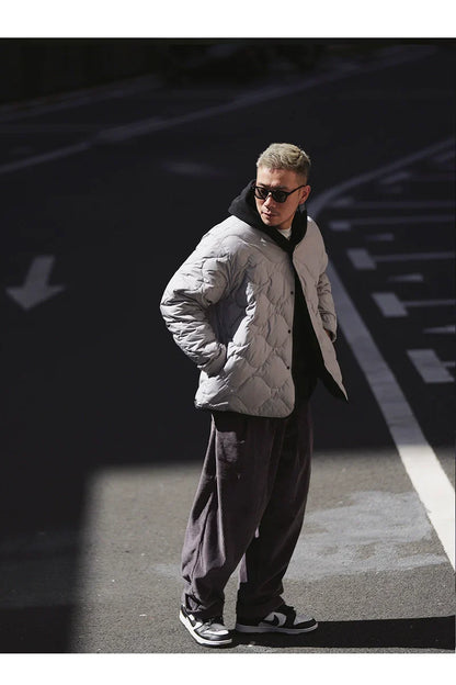 Short Double-Sided Down Jacket