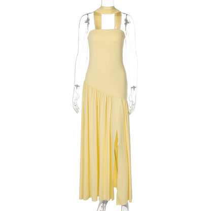 Kamree Strapless Backless Maxi Dress