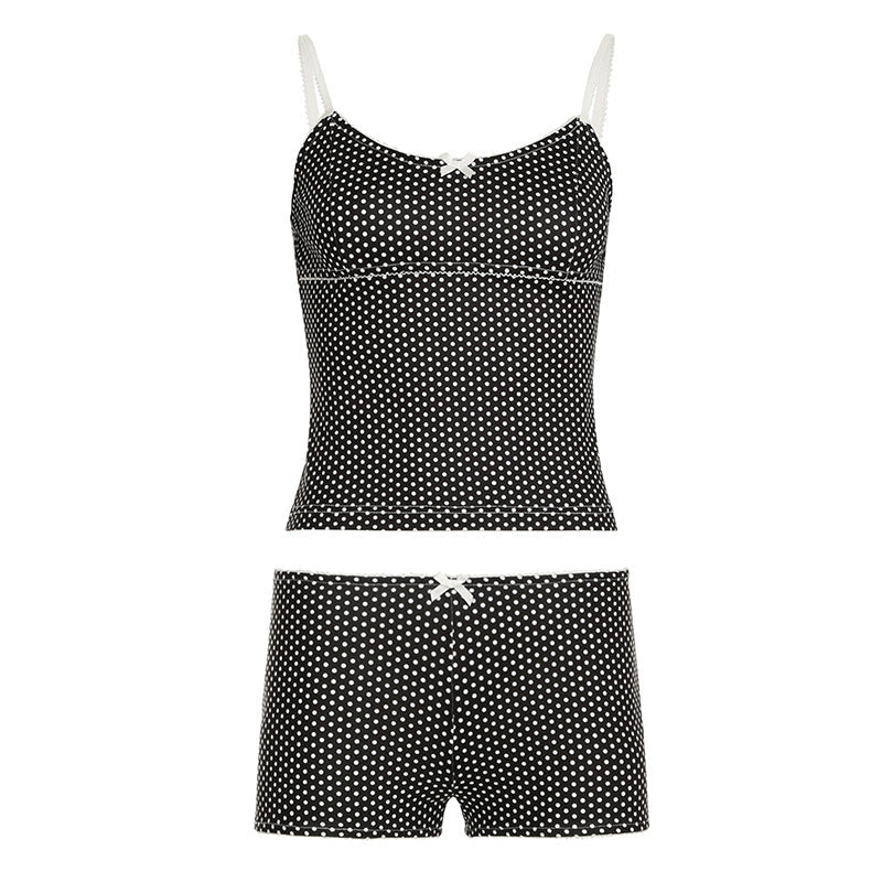 Annalie Polka Dot Short Set