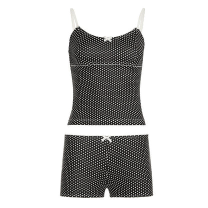 Annalie Polka Dot Short Set
