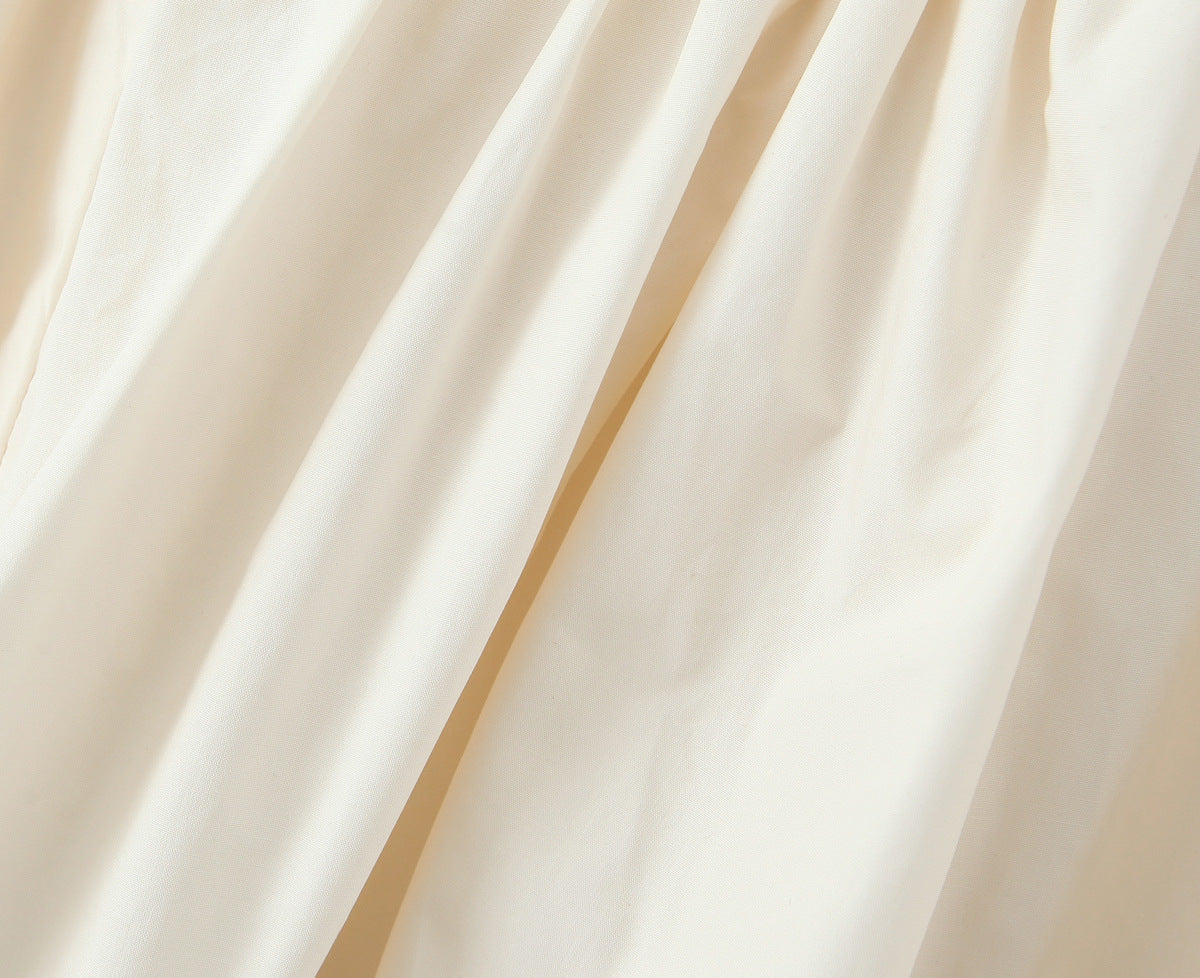 Apricot – Elegant Slim-Fit Waist Dress