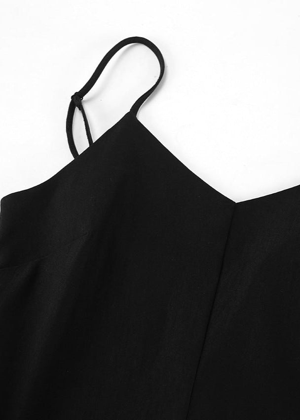 Isla - Backless Spaghetti Strap Maxi Dress