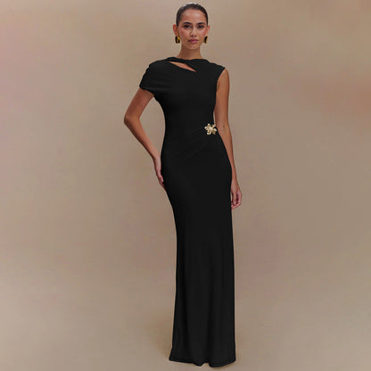 Jaleyah Backless Maxi Dress