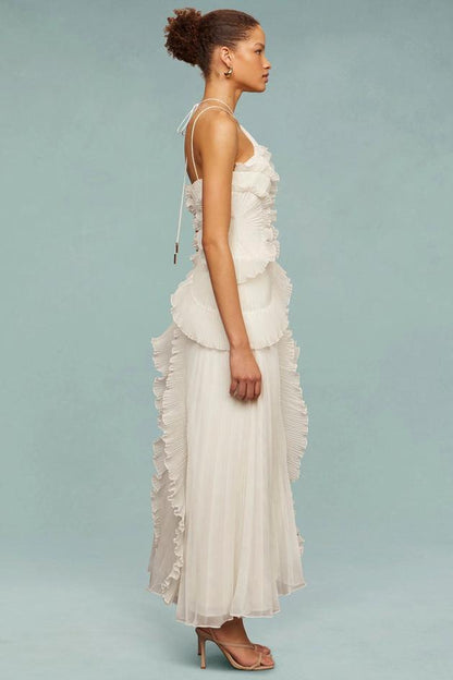 Ocean Whirlpool Maxi Dress