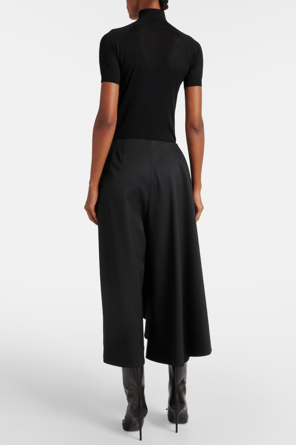 Odetta Asymmetric Skirt Trousers