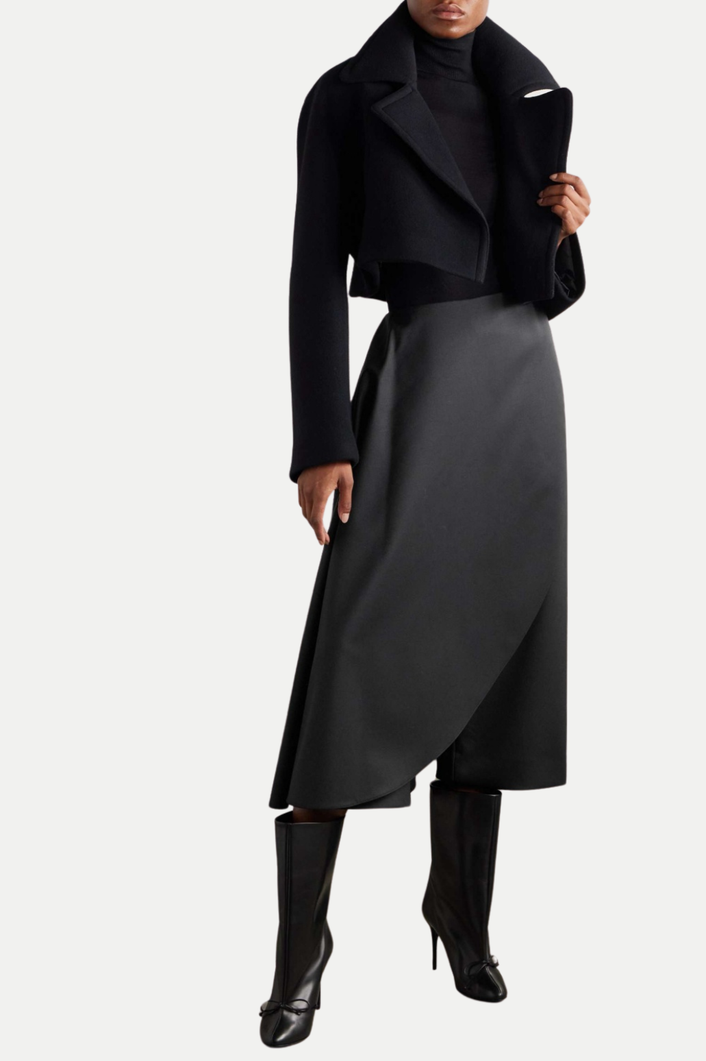 Odetta Asymmetric Skirt Trousers