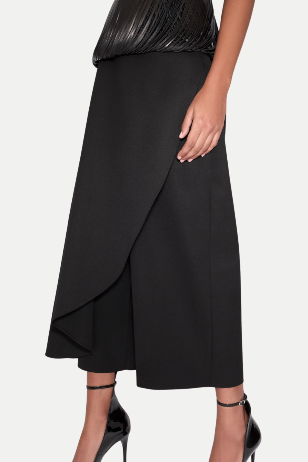 Odetta Asymmetric Skirt Trousers