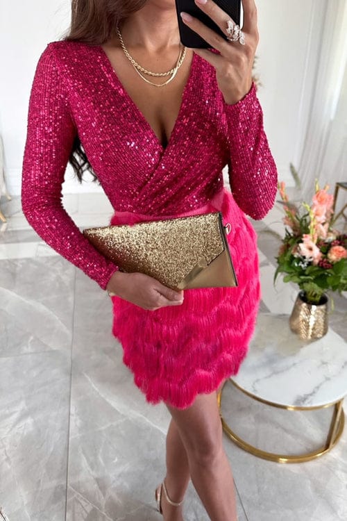 Olivia Fringe Dress