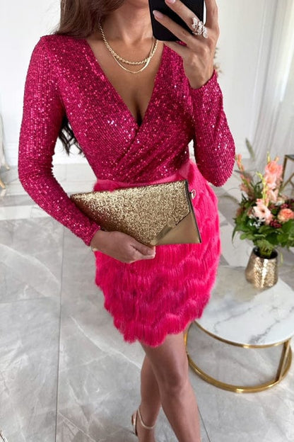 Olivia Fringe Dress