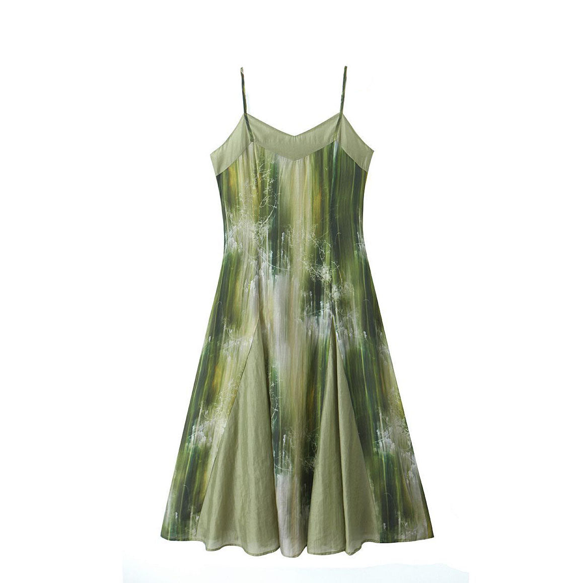 Oriental Chic Mint Green Slip Dress Plus Size