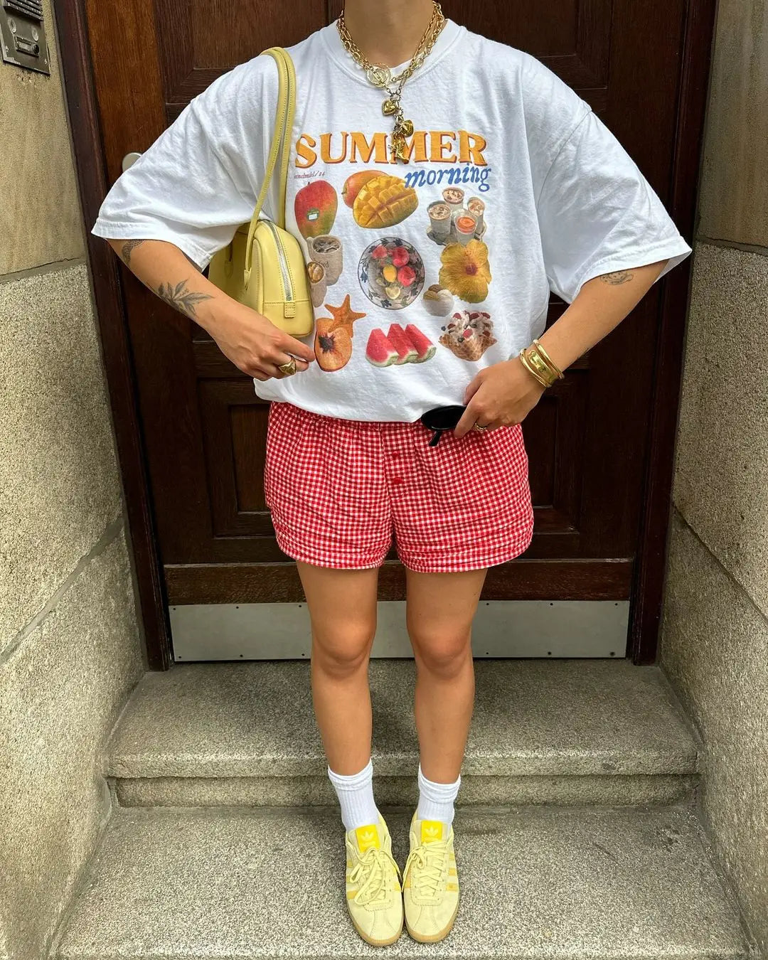 Oversized Harajuku Cute Fruits T-shirt