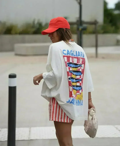 Oversized Harajuku Cute Fruits T-shirt