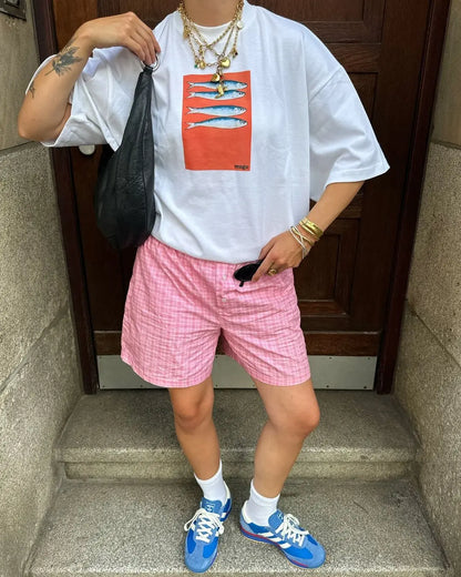 Oversized Harajuku Cute Fruits T-shirt