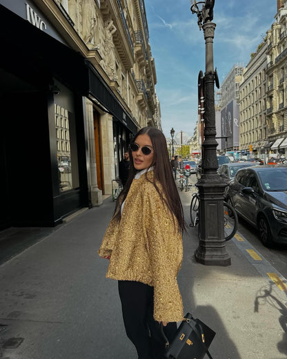 Alessia - Sequins Embroidered Jacket