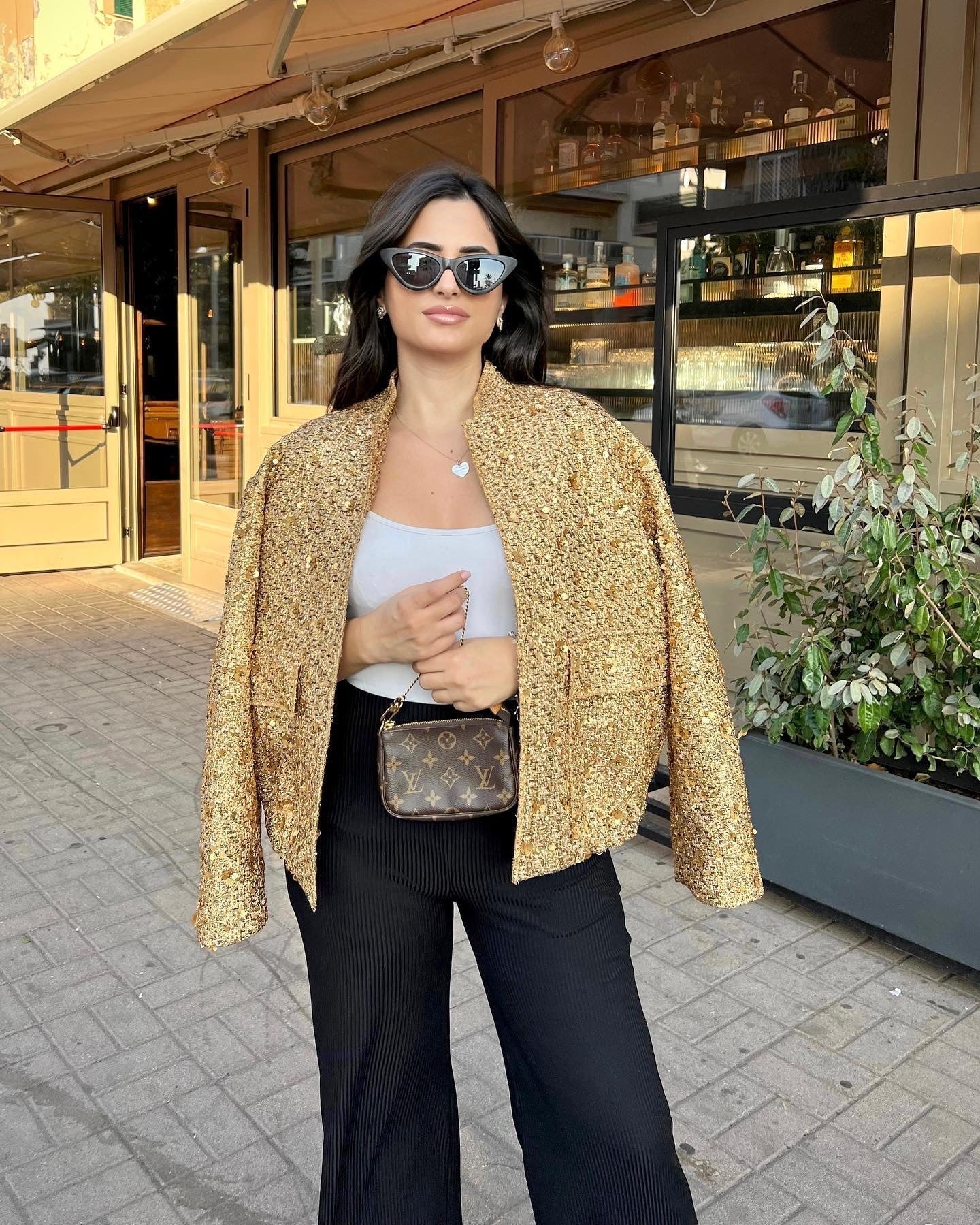 Alessia - Sequins Embroidered Jacket