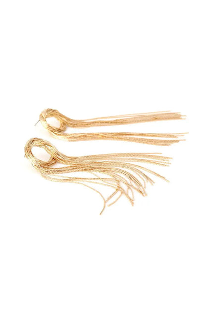 Parker Golden Tassel Earrings