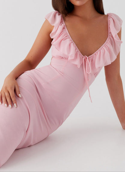 Teodora Maxi Dress - Pink