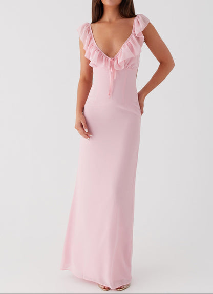 Teodora Maxi Dress - Pink