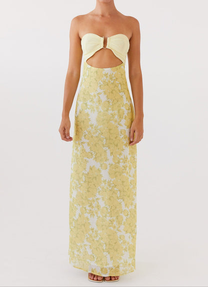 Ariana Maxi Dress - Daffodil