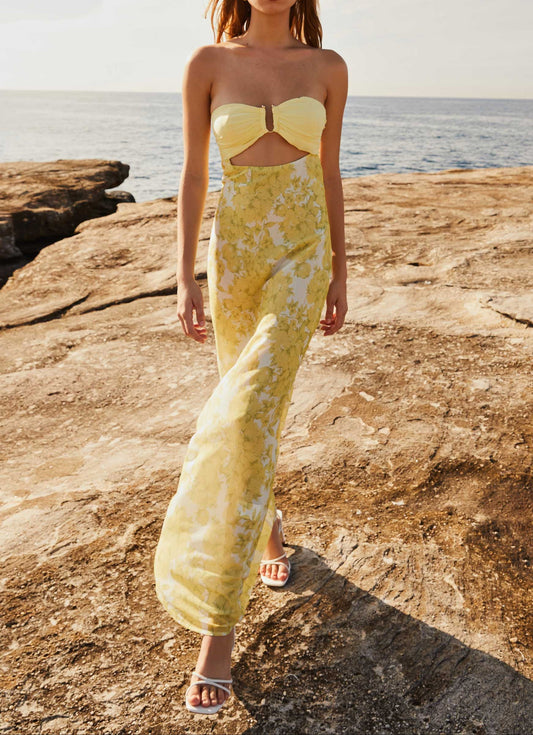 Ariana Maxi Dress - Daffodil