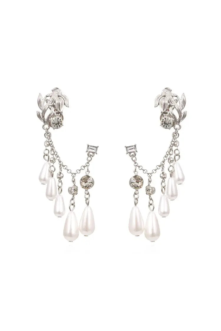 Peyton Vintage Pearl Ear Clip