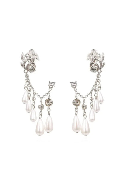 Peyton Vintage Pearl Ear Clip