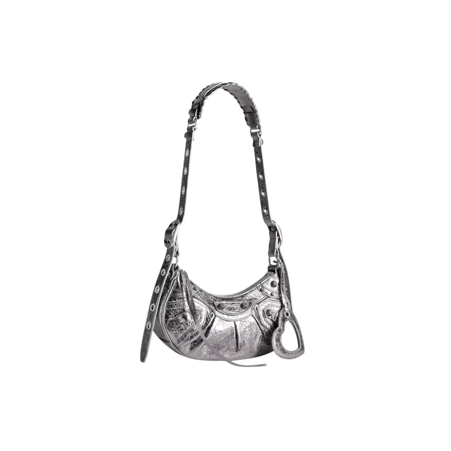 Silver Cagole Bag