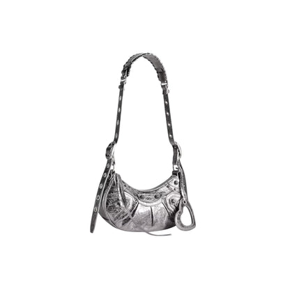 Silver Cagole Bag