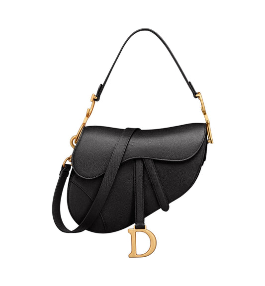 Black Saddle Bag
