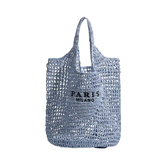 Paris Beach Bag Blue