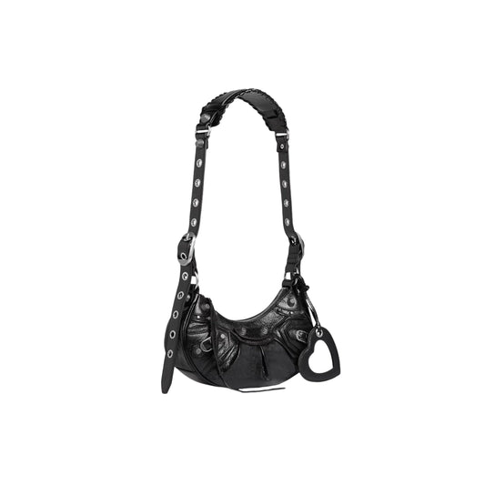 Cagole Bag Black Silver