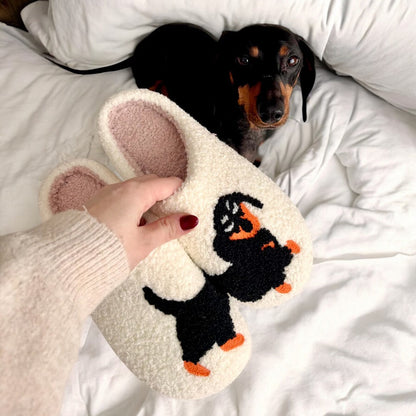 Dachshund Slip-on Slippers