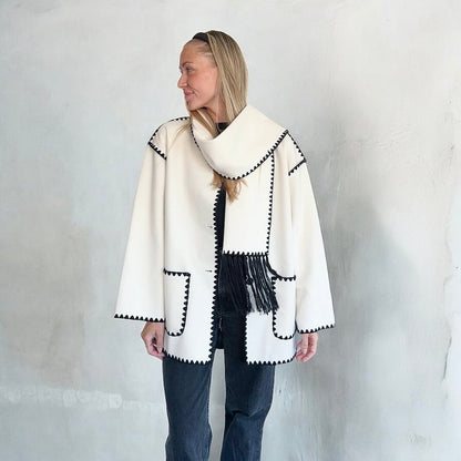 Winter Grace Scarf Coat