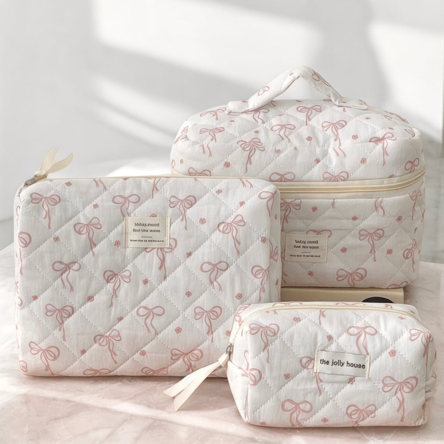 Bow Trio Travel Beauty Set